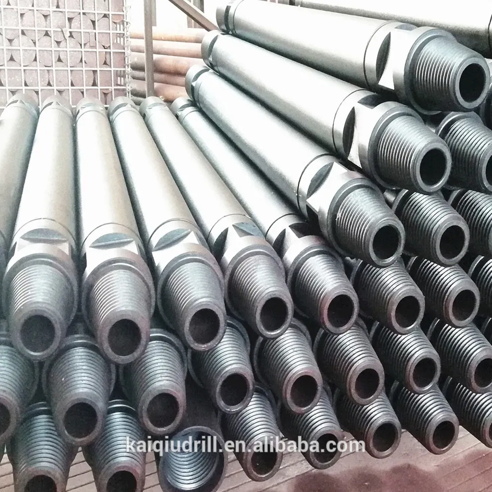 factory price  Roc API standard 2 3/8 APIREG drill pipe D76 with 2 meters DTH drill rod