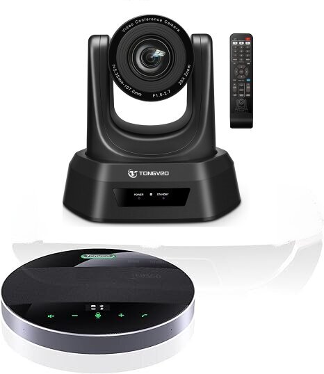HD 4K 12X PTZ camera USB HDM1 and wireless BT speakerphone Conference Video Camera System Bundle