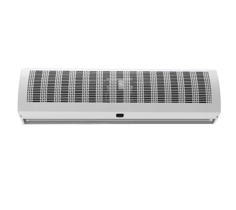 Commercial silent shopping mall/ hotel/coffee bar adopt wall-mounted door head tubular remote control large wind air curtain