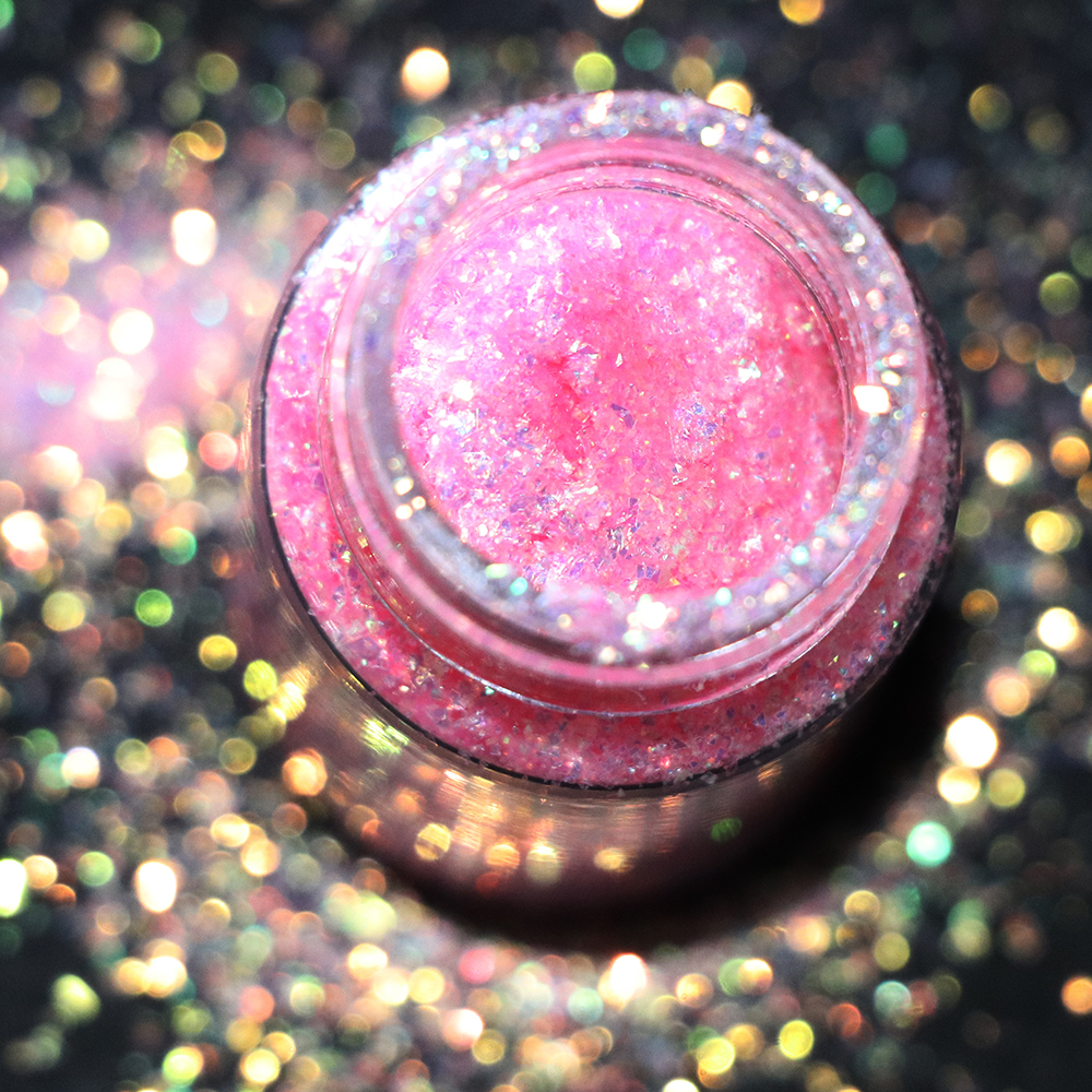 Cosmetics Grade Colorful Glitter Pigment Chunky Powder