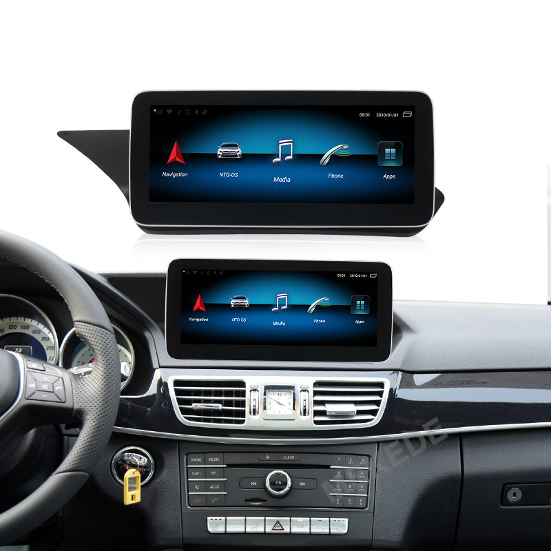 Автомобильный dvd-плеер с 4G, SIM-картой, android 8 ядер 8 + 128 ГБ Android для Benz E class W212 2015 NTG5.0 GPS Видео Радио Стерео Carplay