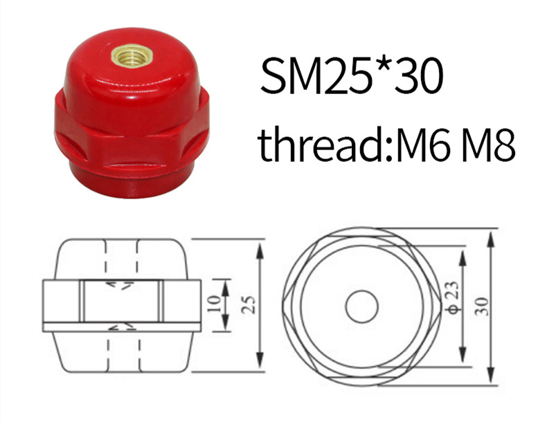 KELUOYI Изолятор низкого напряжения, изоляторы DMC/SMC, автобусная балка SM, стойка шины, изолятор, поддержка
