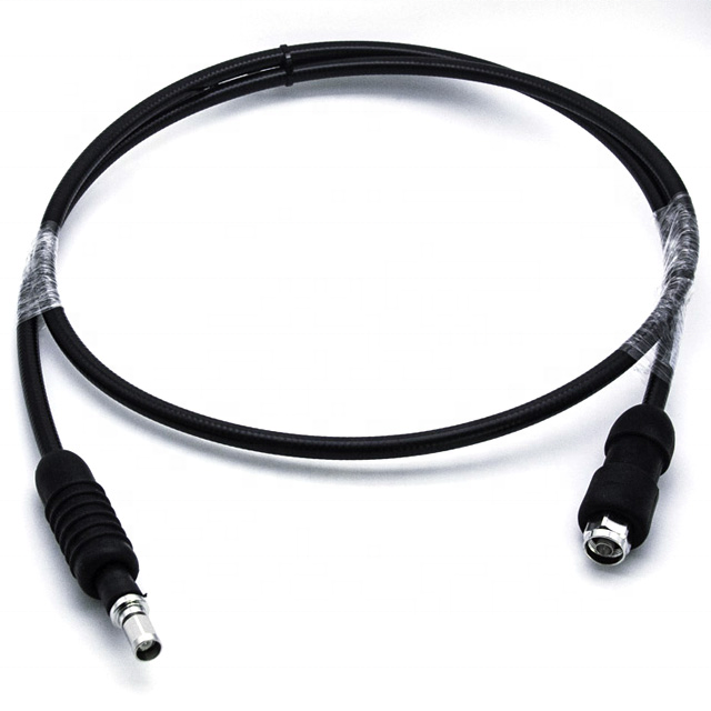 Низкий PIM 3/8 superflex Джампер кабель с водяными сапогами, RF Разъем N male к NEX10 male, тип пайки