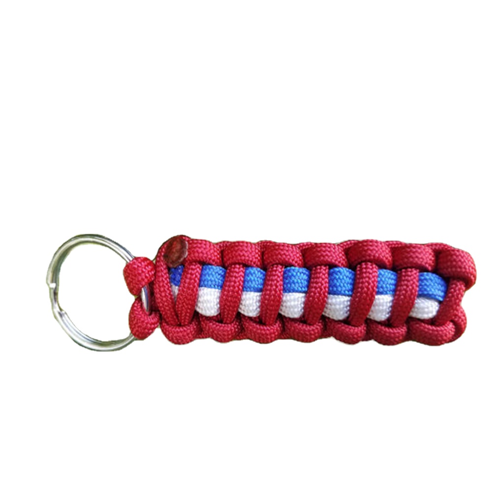 2020 Лидер продаж цветные Paracord брелок