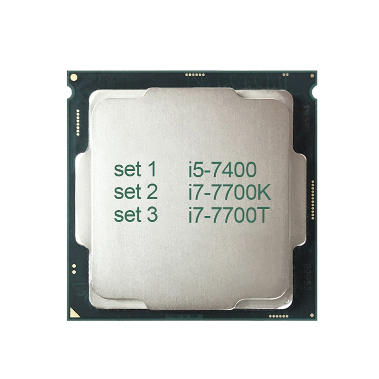 Процессор intel Core i5-7400 i7-7700K i7-7700T процессор 4,0 ГГц Quad-Core 8 МБ кэш LGA 1151 процессор