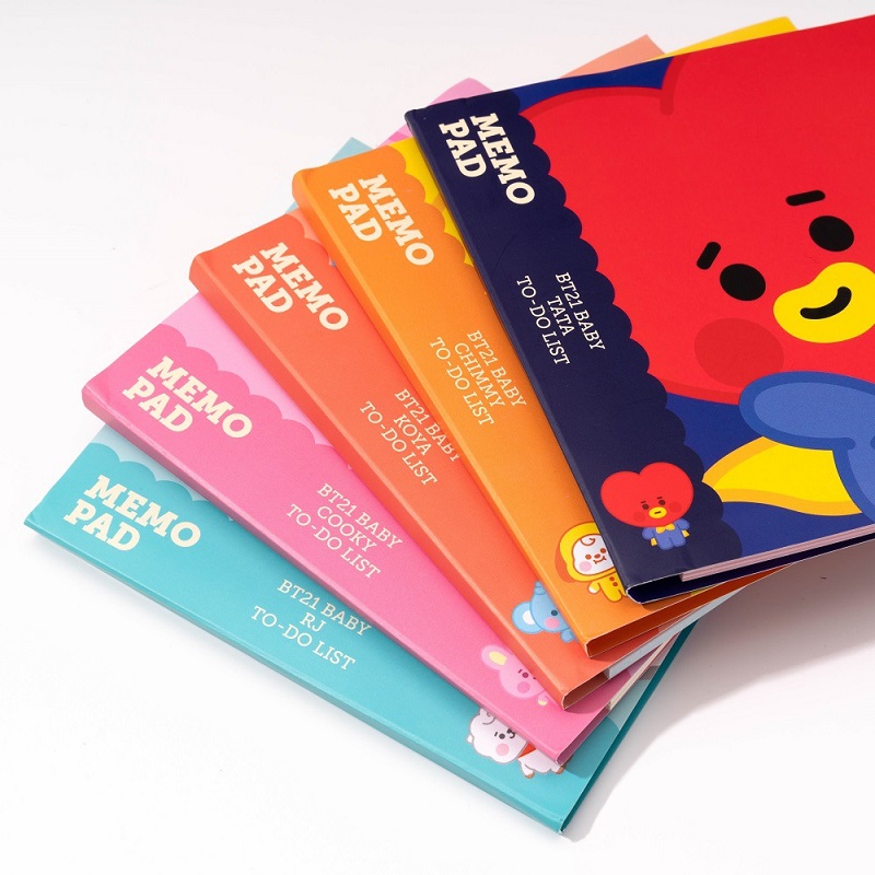 2021 г., BT21, Стикеры для заметок, Мультяшные Милые простые Стикеры для рук N Times, повседневные Стикеры для офисных сообщений, стикеры BT21