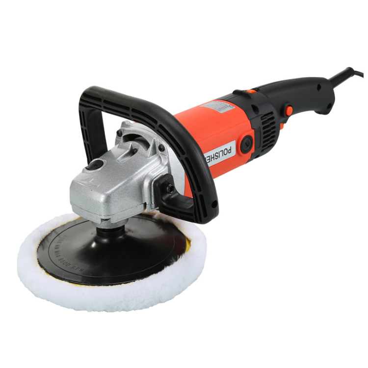 Rotary Car Polisher 8 Variable Speed 1400W High Power Car Polishing Machine For Car Paint Care Polishing Waxing Free Pad Bonnet