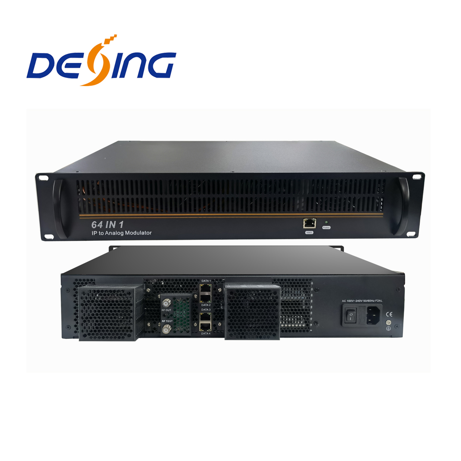 DSM2500C 64 в 1 IP-аналоговый модулятор 64 в 1 CATV аналоговый модулятор ip-pal-модулятор 64 неприлегающий аналоговый радиочастотный выход