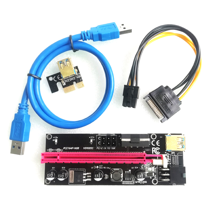 Новинка 2021, карточка-переходник PCIE 009s, Майнинг-Райзер, быстрая доставка