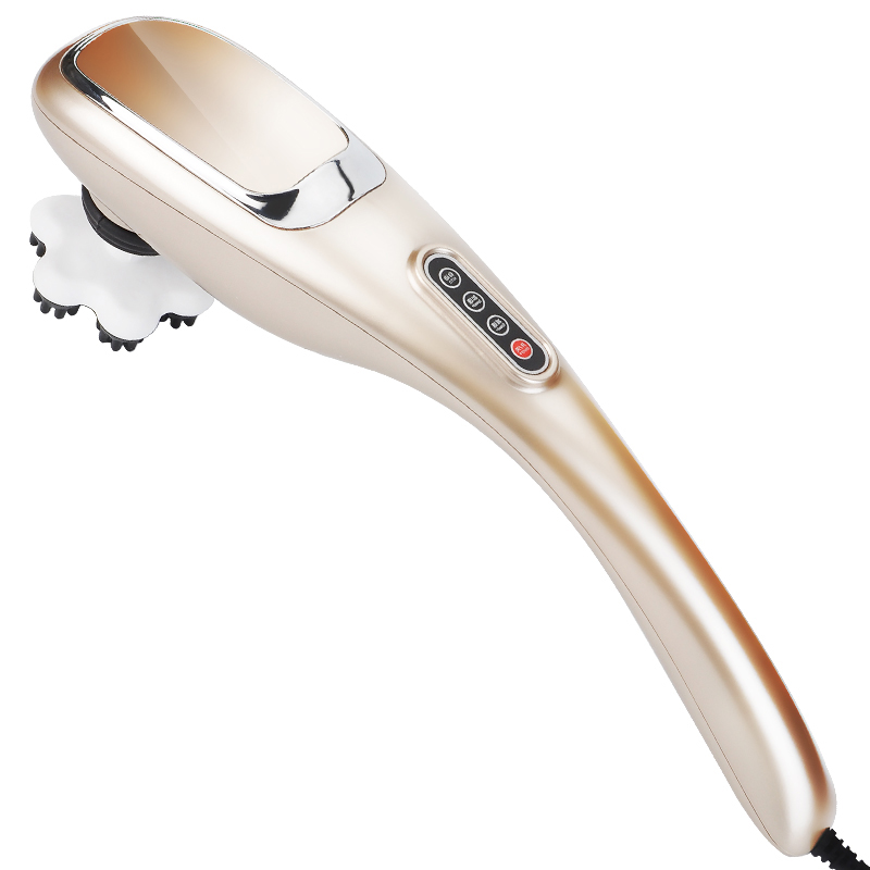 2022 New Full Body Cordless Rotary Heat Massager Hammer Sale Max Red Blue Golden Power Parts Color Vibration Relax Feature Type