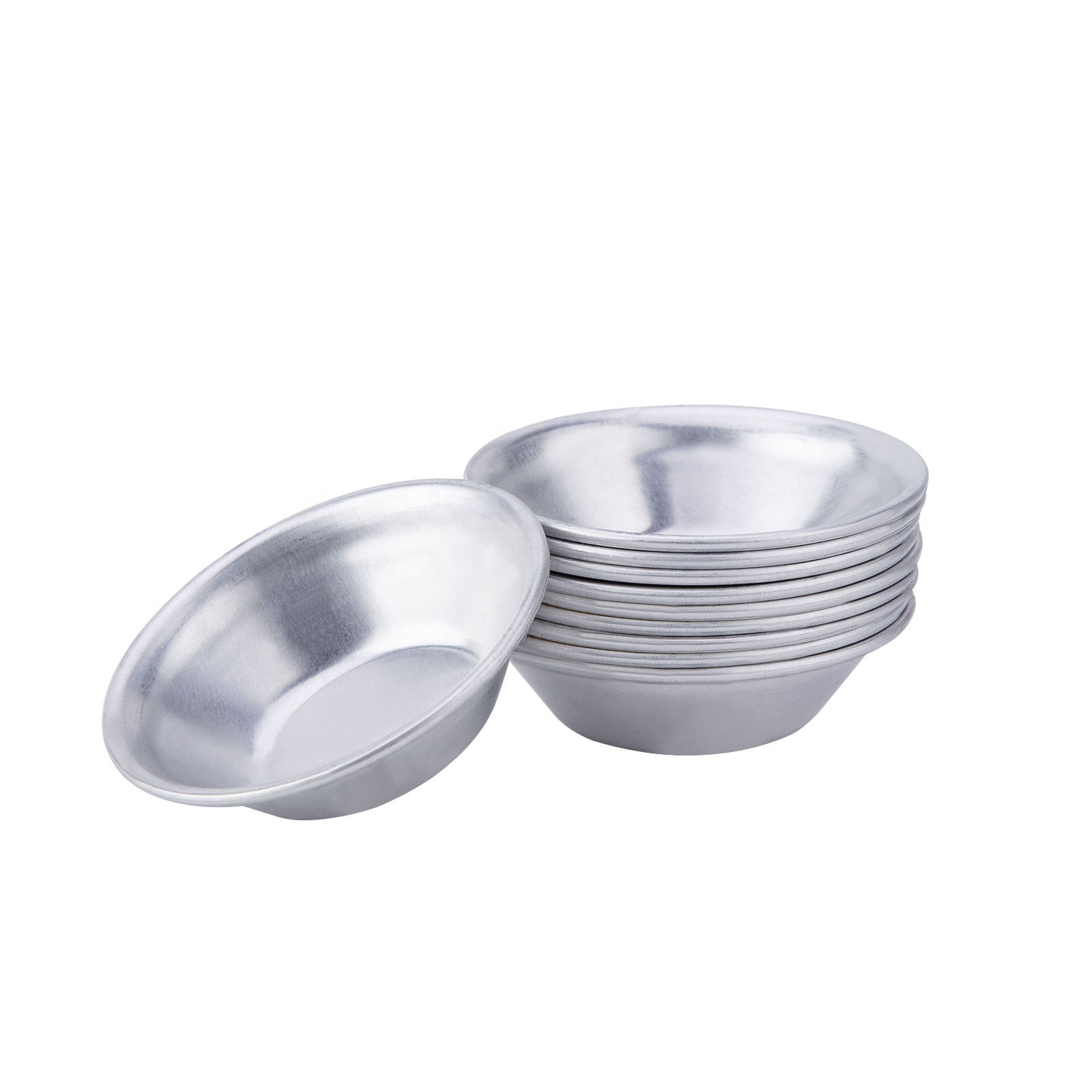 Egg Tart Molds, Reusable Egg Tart Mini Pie Pans, NonStick Puto Baking Cup and Tartlets Dessert Mold