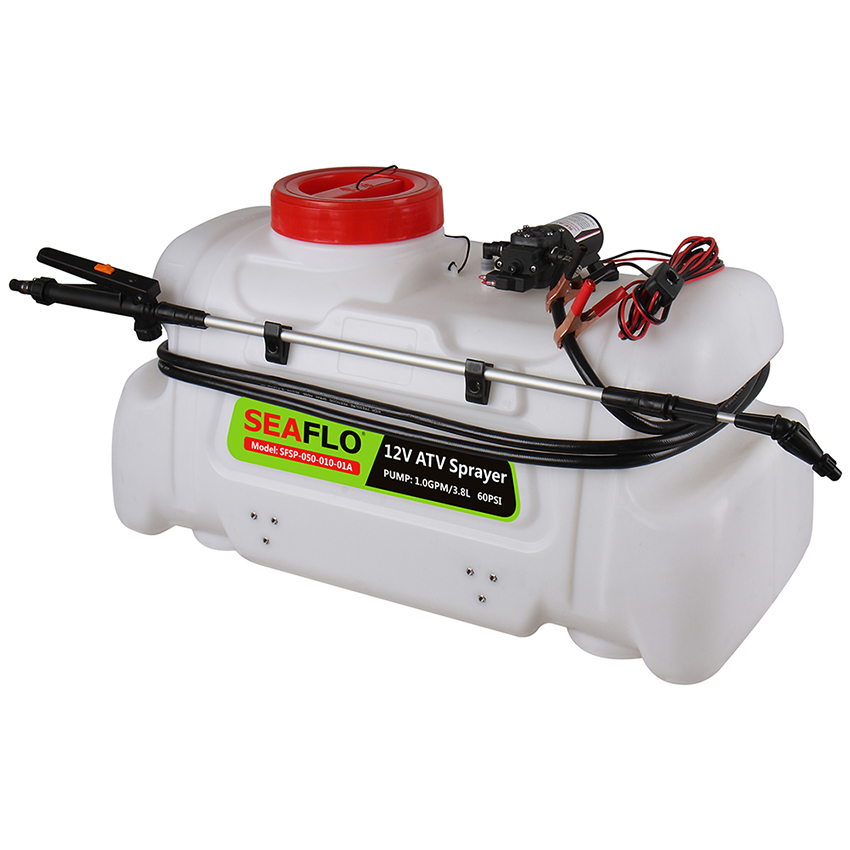 SEAFLO 12V DC 50L сельскохозяйственная мощность ATV опрыскиватель
