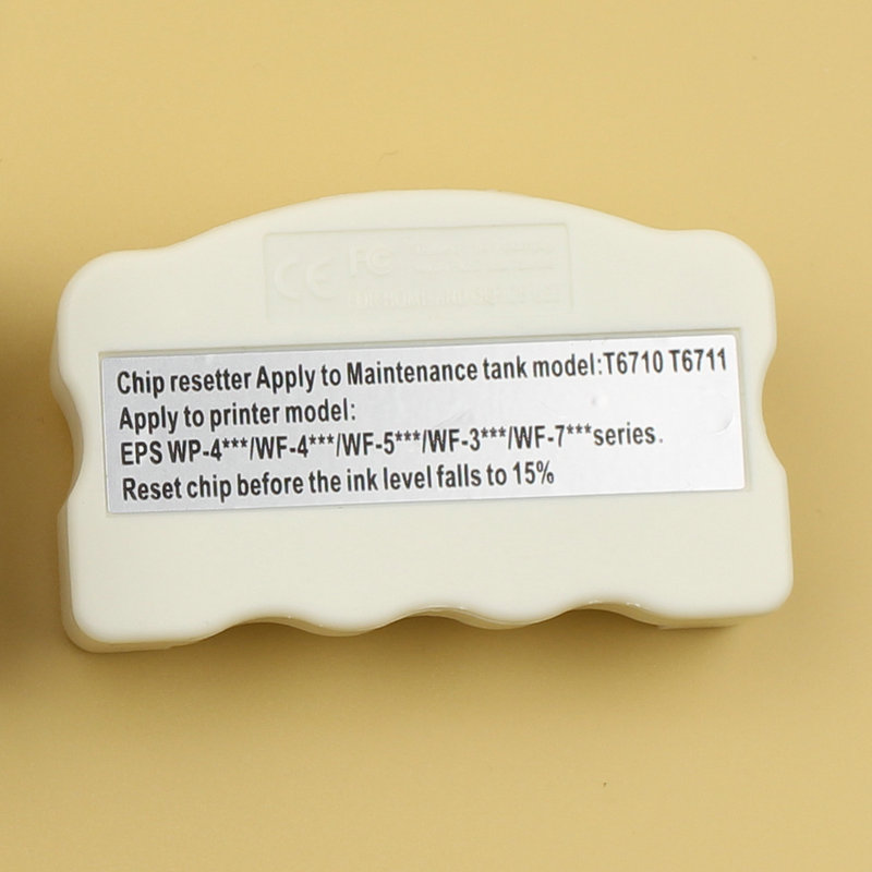 T6710 T6711 отработанных IC чип Resetter для Epson WP-4010 4015 4525 4530 4540 WF-7710 7715 7210 7110 7610 7620 набор инструментов