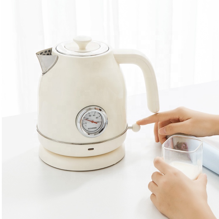 Retro Automatic Hotel Tray Set 1.7L Portable Stainless Steel Price Kettle Water Electric Kettles