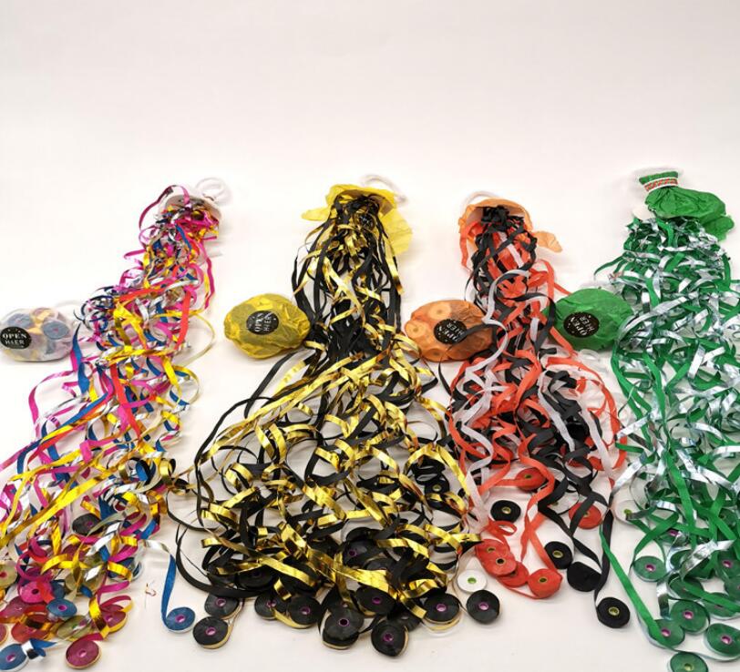 Wedding Supplies Party favor Spider Popper Throw Streamers Silk Confetti Magic Tissue Paper Hand Held Throwing Flowers