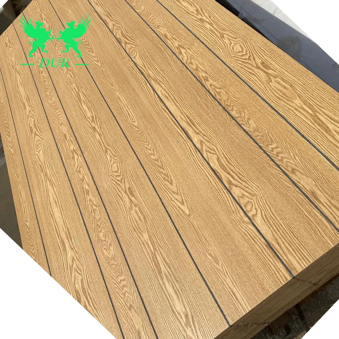 3.6mm Plywood, High Quality Grooved Pu laminated one side board