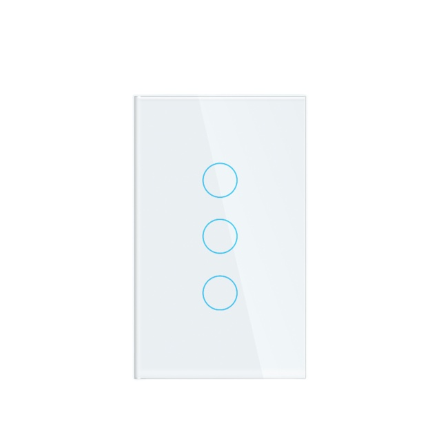Touch Switch Smart Light Switch Panel Wall interruptor 1/2/3 Gang wifi light switch US Standard