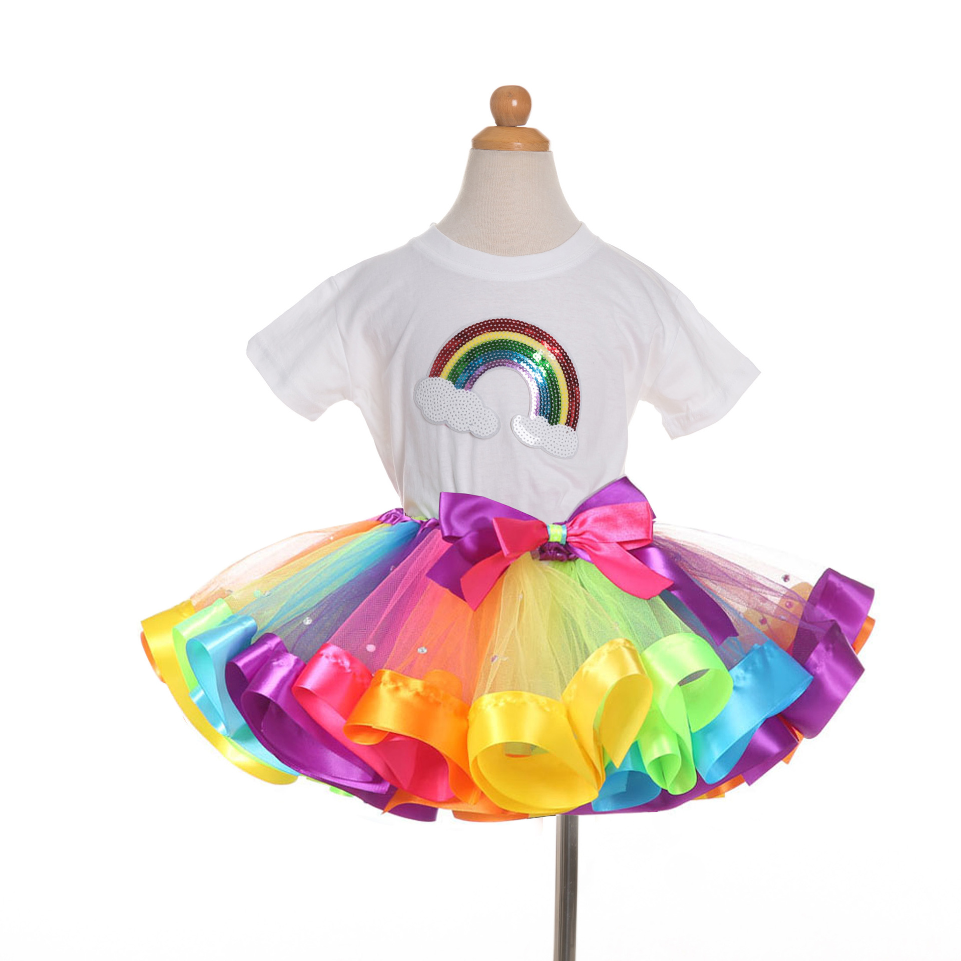 Baby Girls Tutu Skirts Dresses Birthday Party TUTU skirts and Top Set kids tutu skirts