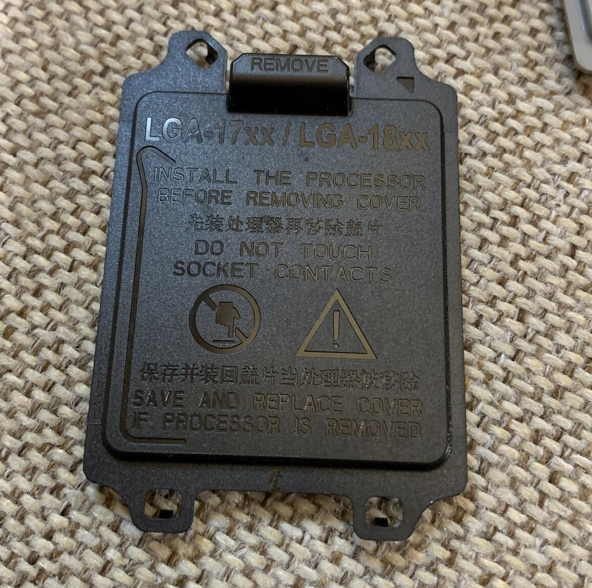 LGA1700 материнская плата CPU Socket Защитная крышка для Intel LGA 1700 1800