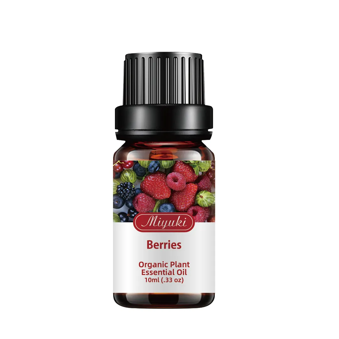 10ml Berries Fragrance Oil for Candles for Soap for Perfume for Cosmetic Making Long Lasting 100ML 500ML 1000ML OEM