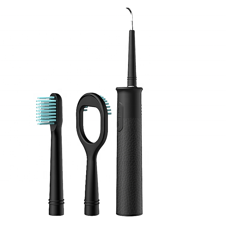 3 in 1 Ultrasonic Scaler Teeth Cleaning Kit Oral Care Waterproof Silicone Sonic Vibration Calculus Remover Set