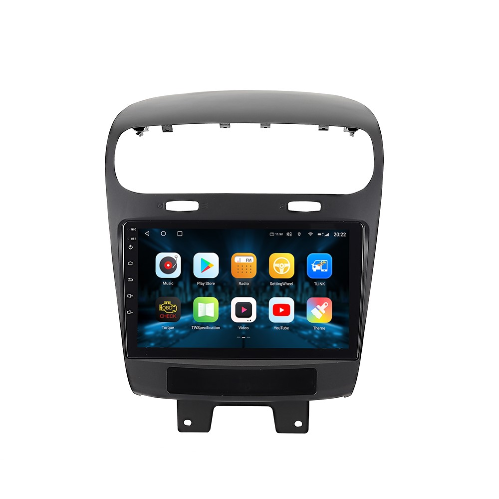 Автомобильный мультимедийный DVD-плеер 6 + 128, Android, радио, стерео, GPS-навигация для Dodge Journey Fiat Leap 2012-2020
