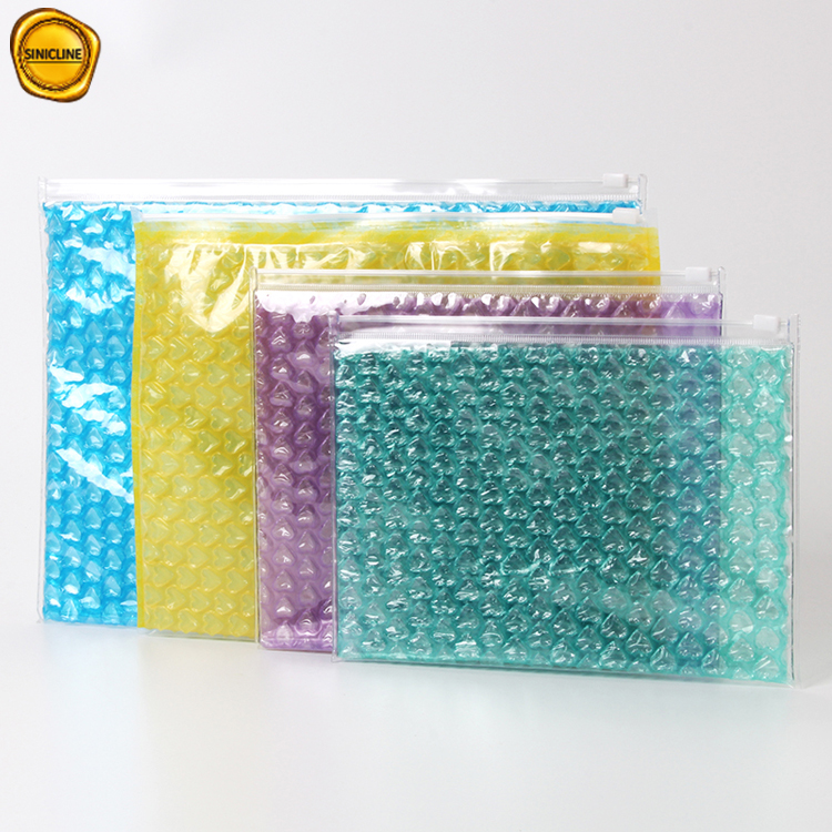 Sinicline Custom Printed Decorative Self Sealing Plastic Poly Bubble Mailers Mailing Bags Courier Bag for Postage Ecommerce