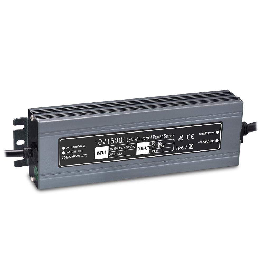 Водонепроницаемый источник питания светодиода 80W 120W 150W