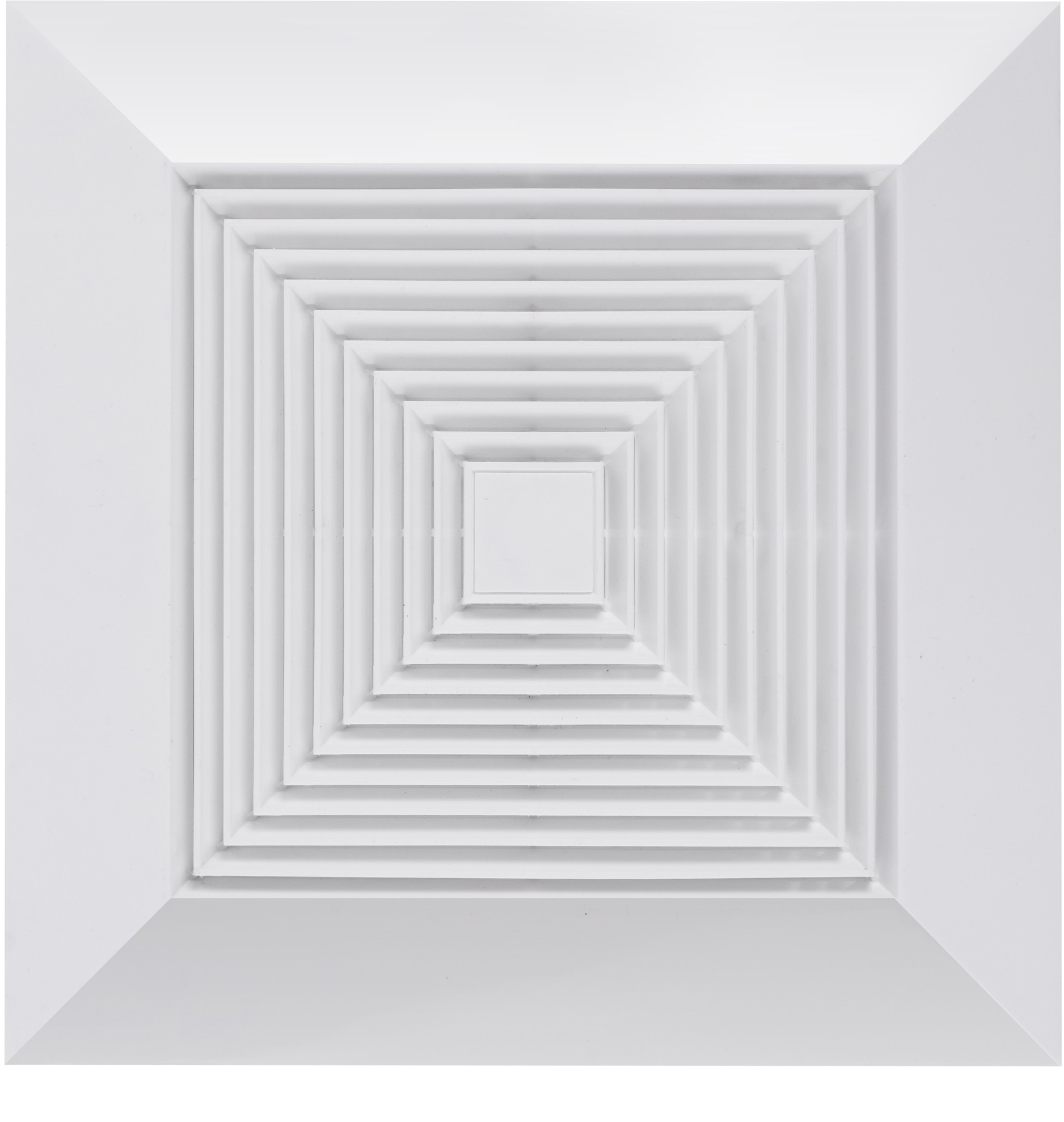 8"10"12"14"20" Inch PP plastic body tube fan square ceiling mounted bathroom bedroom ceiling exhaust fan spare parts