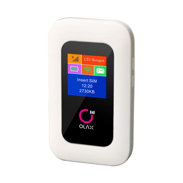 Olax MF980VS 4G Wifi Hotspot Маршрутизатор Слот для sim-карты Универсальный Mifis 2100 мАч 3000 мАч