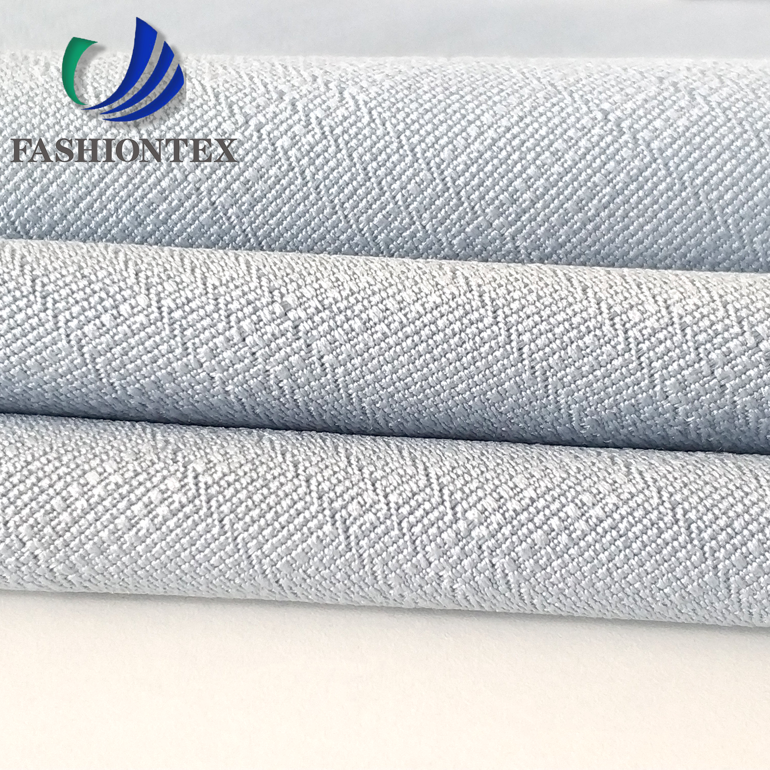 Fashiontex 75D*150D imitation linen fabric 100% polyester dobby normal hot selling fabric
