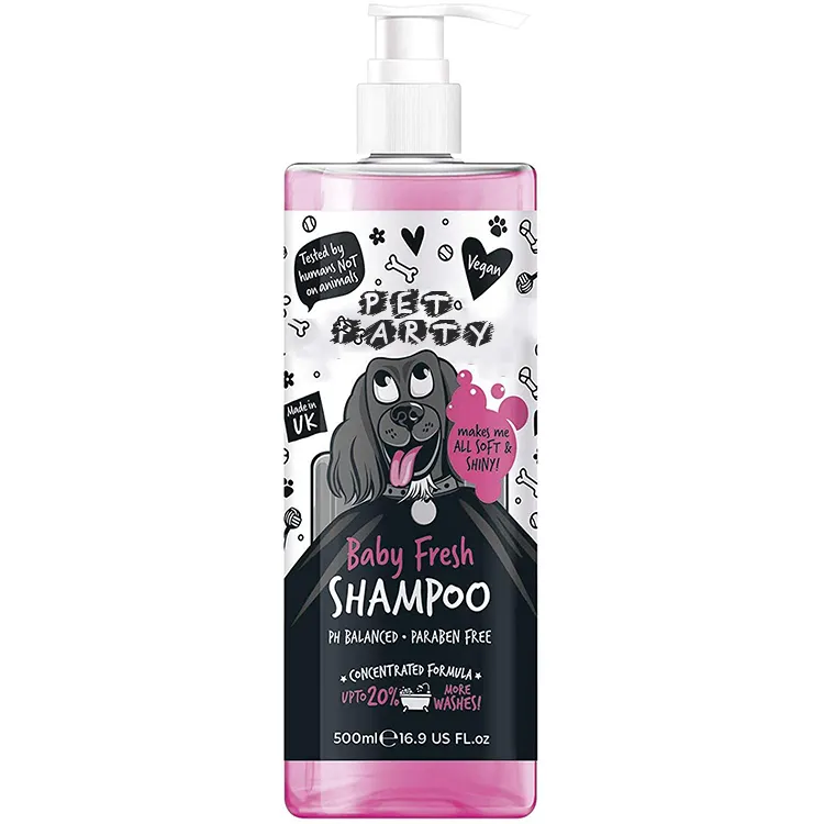 Private Label Organic Relieve Itching Fragrance Smell Pet Bathing Product Natural Dog Shampoo