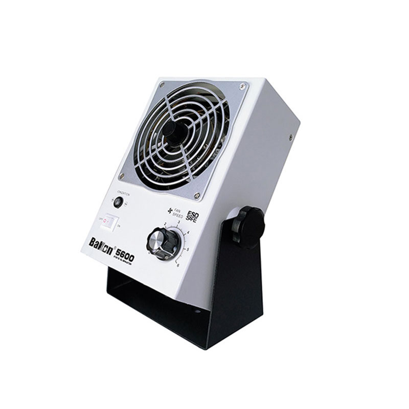 BAKON BK5600 AC Static Elimination Desktop Mini ESD Ionizing Air Blower Electric Blower High Pressure 40cmx100cm AC220V/50HZ ±10
