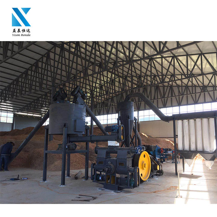 Yisonhonda YH-1000C 1t/h Large Capacity Biomass Fuel Briquetting Press Machine without Pollution