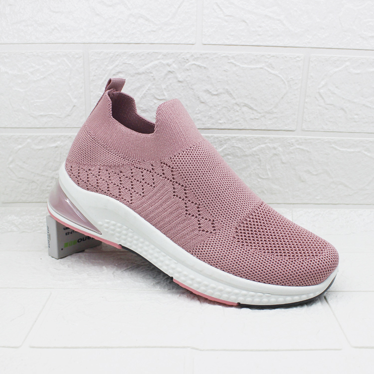 Ladies new air cushion casual sports shoes high elastic socks running shoes custom loose large size shoess woman