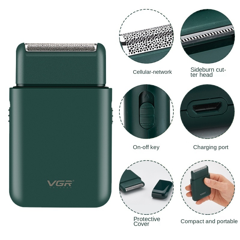 2021 Hot ex factory Price Mini Electric razor Men's Electric razor Mini portable razor