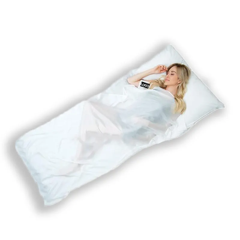 High Quality Silk Sleeping Bag Liner Skin Friendly Sleeping Bag Liner 100% Natural Silk Sleeping Bag Liner