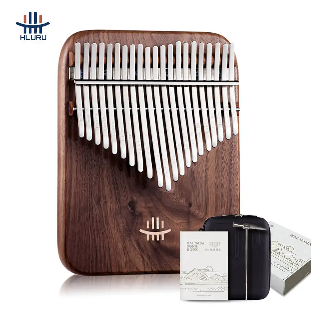 Высококачественное круглое пианино для большого пальца hlulu kalimba, 21 клавиша