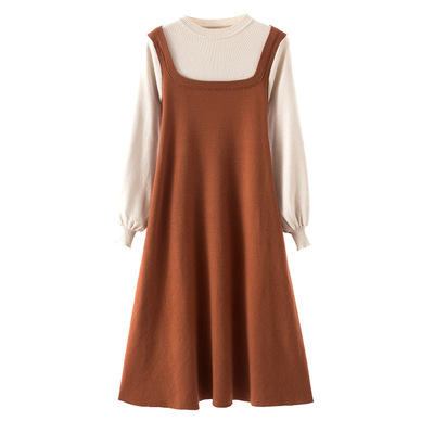 False two pregnant women dress autumn and winter clothing new breastfeeding sweater fashion feeding long pregnant mother