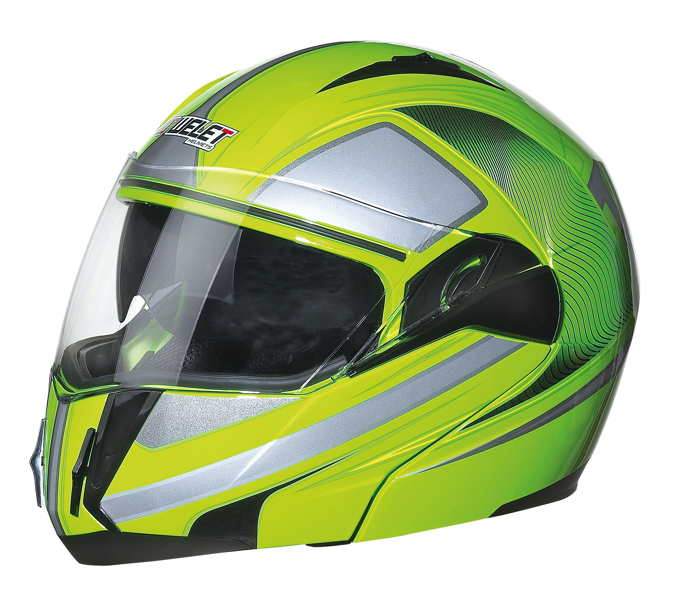 DOT full face flip up modular motorcycle helmet casco