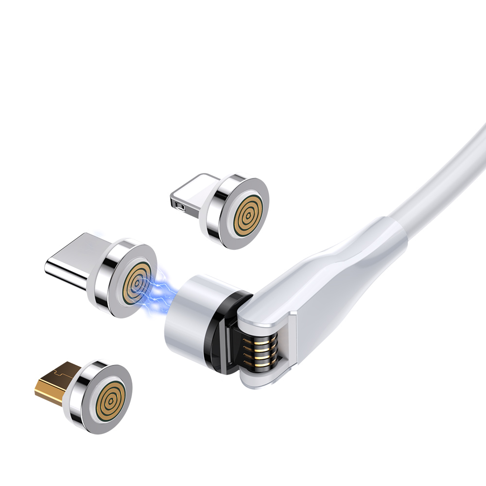 Вращающийся на 540 градусов Магнитный кабель Micro USB Type C зарядный кабель Магнитный кабель зарядное устройство