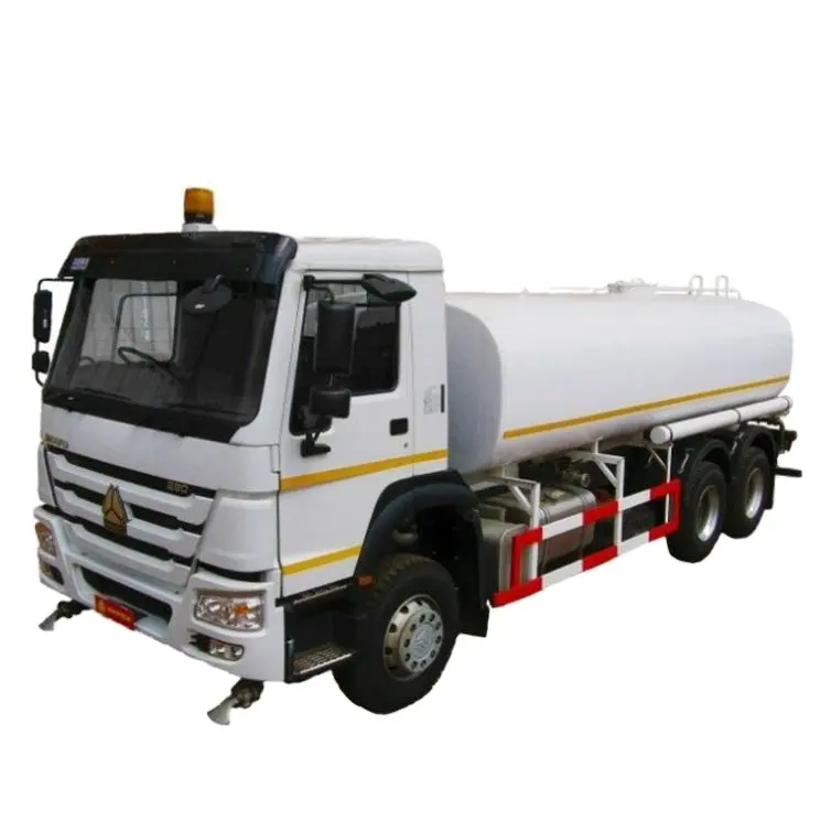 44000 Liters Carbon 3 Axles Water Tanker Trailer Truck