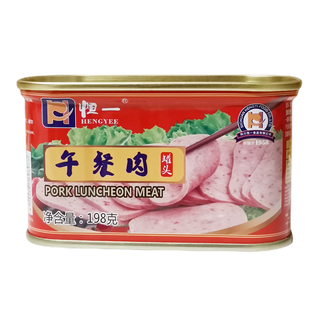Консервированное мгновенное блюдо, консервированное мясное мясо, высококачественные консервированные блюда, 198 г, обеденное мясо