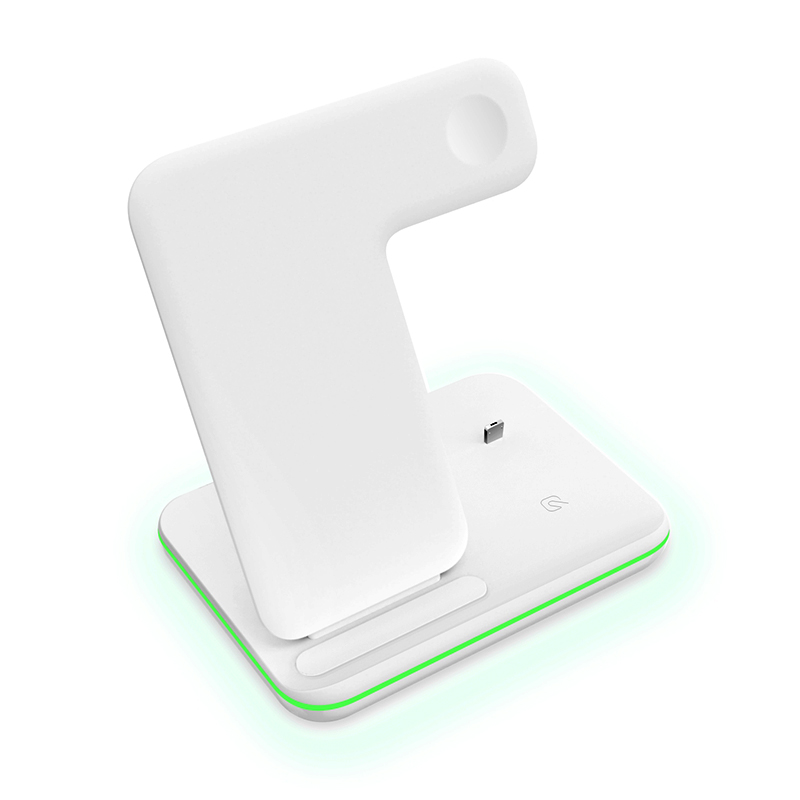 Беспроводные быстродействующие зарядные устройства 10 Вт для iPhone 12, apple watch, aripod QI, 3 в 1
