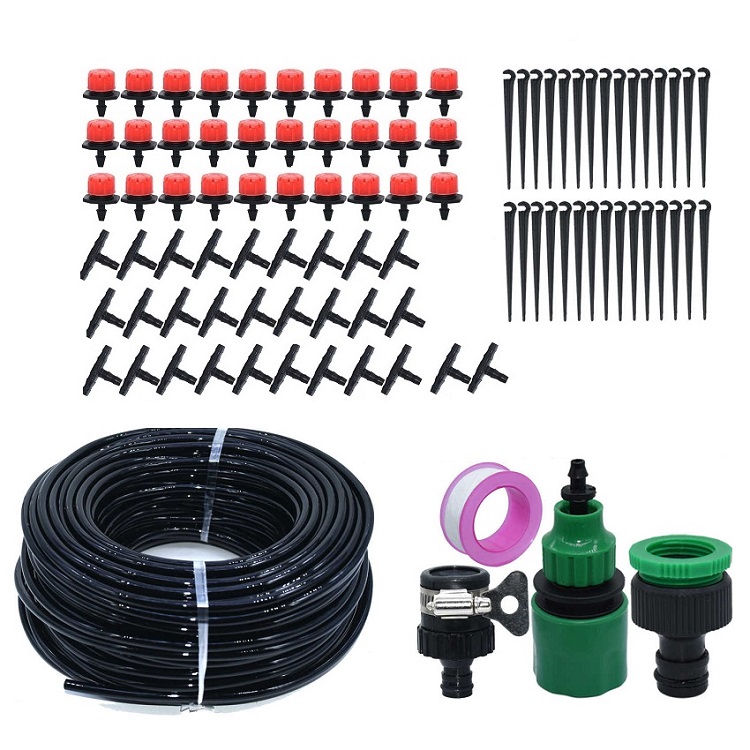 Garden Irrigation System DIY Saving Water micro drip irrigation system kit for 1 hectare
