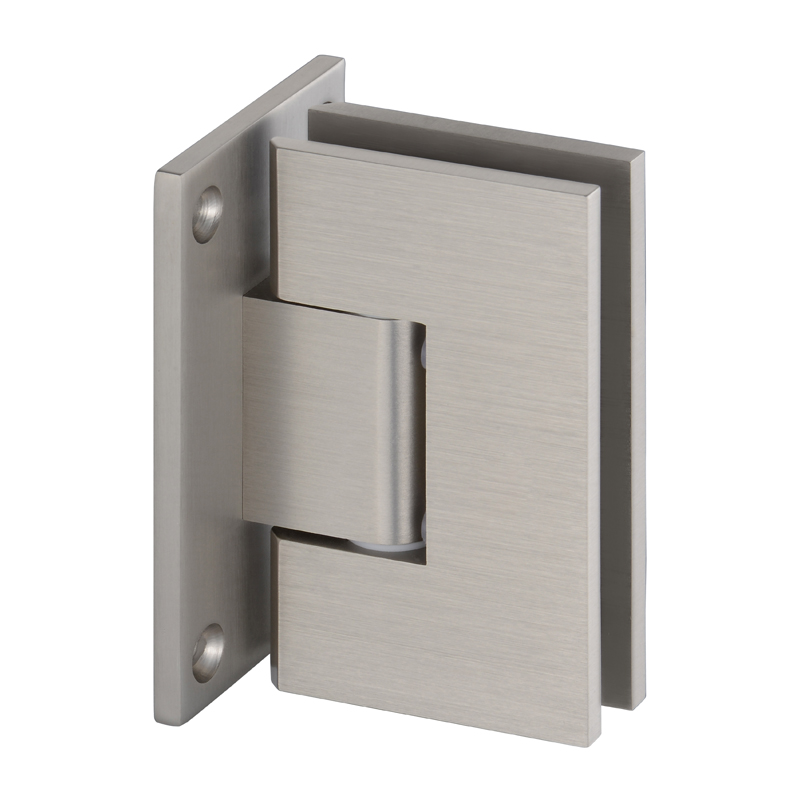 Wall Mount Frameless Shower Enclosure hardware Accessories Hinges Brass Shower Door Glass Hinge