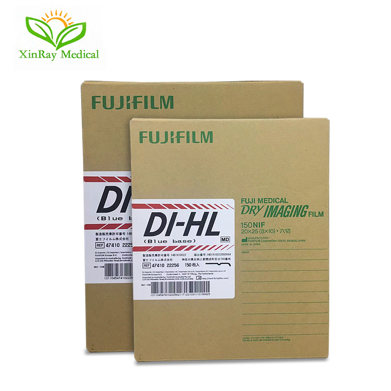 Оригинальный Fujifilm DI-HL медицинская пленка для получения рентгеновских снимков 8X10,10x12,10x14,14x17 дюймов Fuji инфракрасный лазер фильм