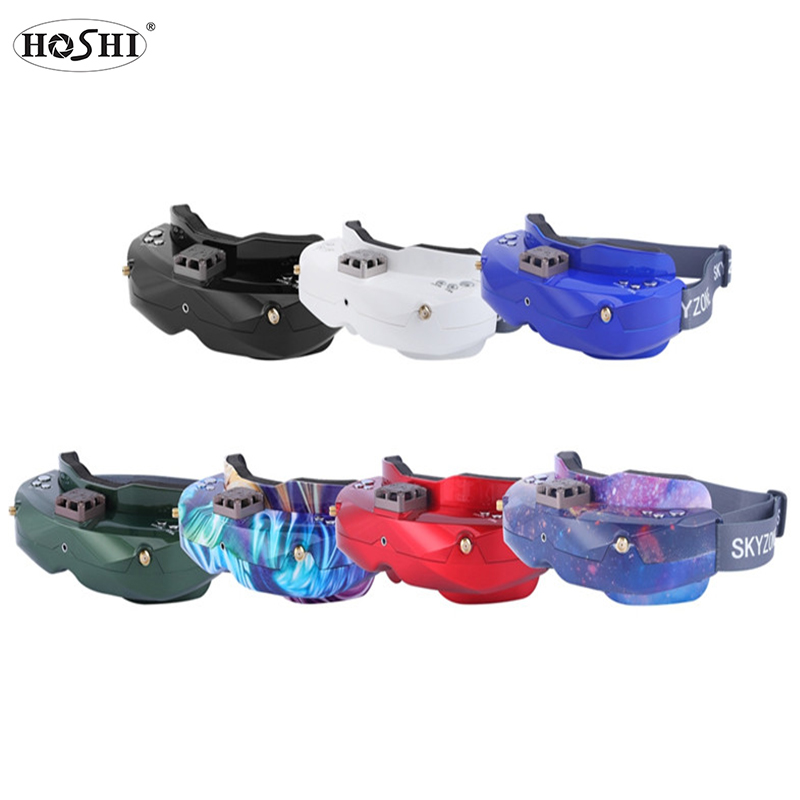 Хоши SKYZONE SKY02X/ SKY02C/ SKY03O 5,8 ГГц 48CH разнообразие FPV очки поддержка DVR HDMI & головное записывающие устройство вентилятор для скоростного радиоуправляемого дрона