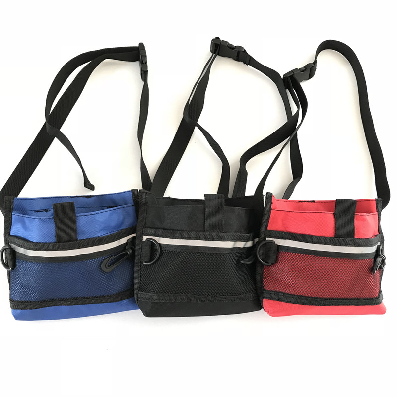 Factory Supply Portable Dog Pet Training Treats Belt Pouch Bag training waist bag With Snap Shut Fastening