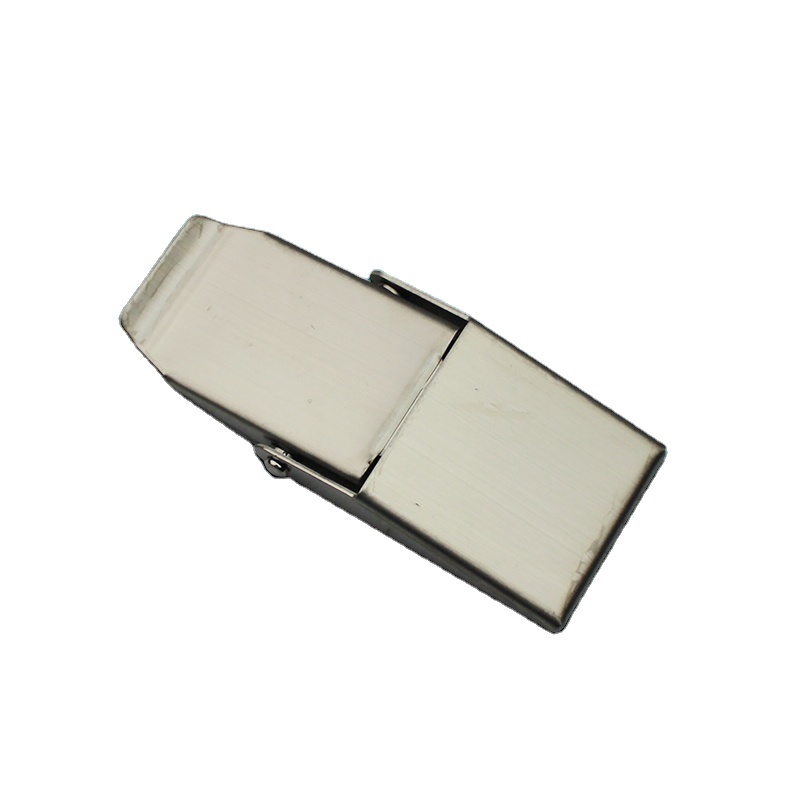 SK3-31S-2 Stainless Steel Spring Loaded Draw Latch Container Door Lock Cylinders Product with Clamp Feature